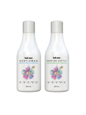 Kah-noa Cuidados Básicos – Kit Shampoo Creme Gentleman + Condicionador  Keep Me Softly
