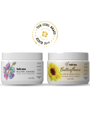Kah-noa Dupla de Sucesso – Pack de Máscaras Nutri-shake + Butterflower