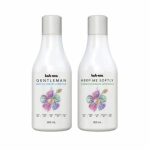 Kah-noa Cuidados Básicos – Kit Shampoo Creme Gentleman + Condicionador Keep Me Softly